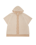 Beige Reversible FF Cape