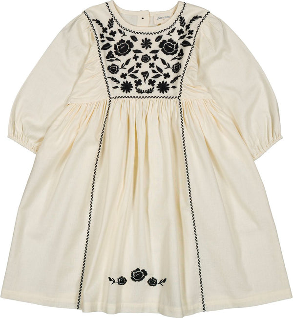 Cream Twill Mahani Dress