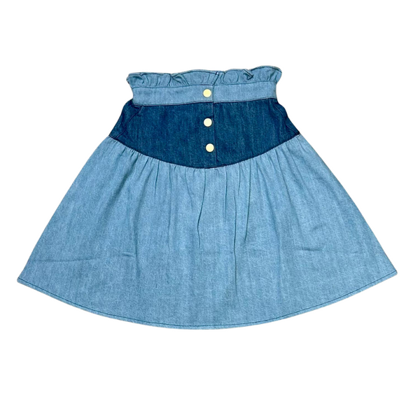 Blue Pipeaute Long Length Skirt