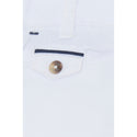 White Little Boys Chino Short