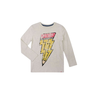 Cloud Heather Pencil Long Sleeve Tee