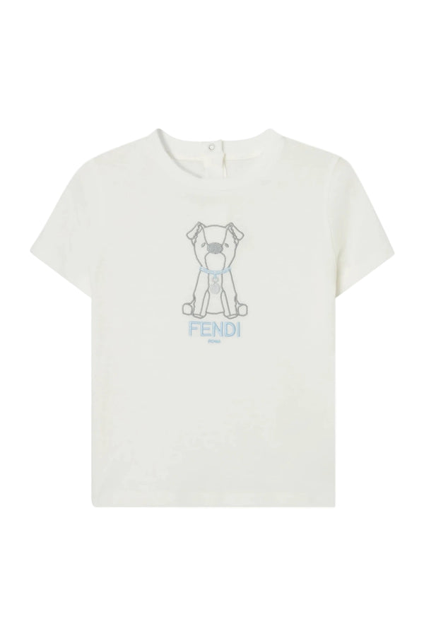 White Baby Dog Tee