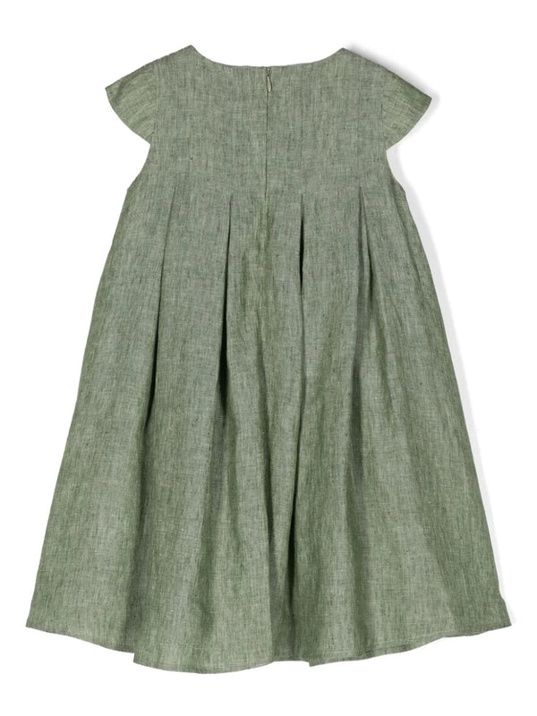 ILG Sage Green Cap Sleeve Linen Dress | The Red Balloon ILG Sage Green Cap Sleeve Linen Dress | The Red Balloon