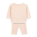 Pink Baby Knit Ensemble