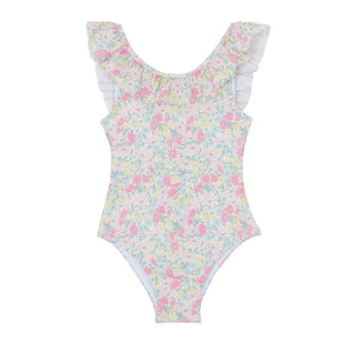Citrus Big Girl Floral Swimsuit