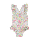 Citrus Little Girl Floral Swimsuit