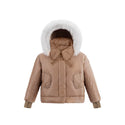 Camel Bow Coat