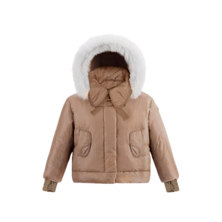 Camel Bow Coat