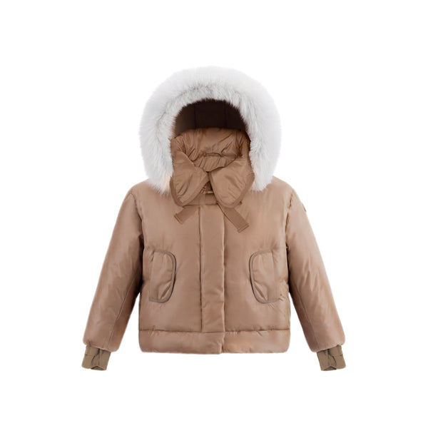 Camel Bow Coat
