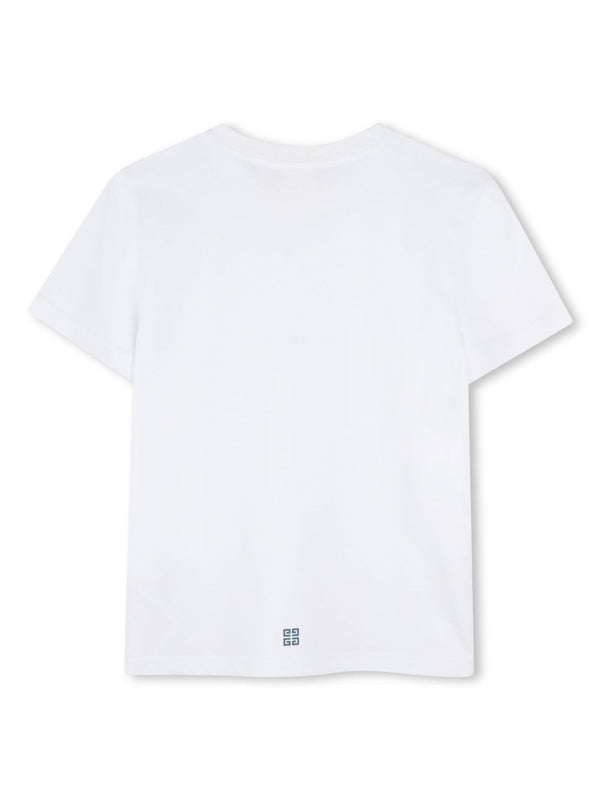 White Mini Me Logo Tee