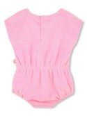 Pink Infant Terry Romper