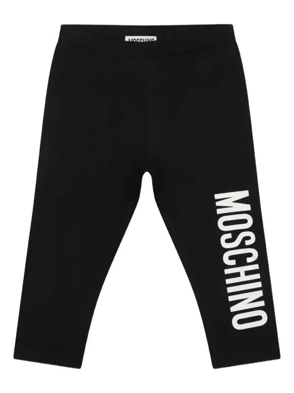 Black Classic Moschino Leggings
