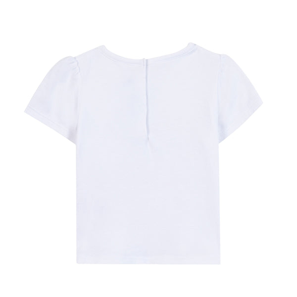 White Girly Mouse Tee