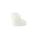 Ivory Baby Knit Booties
