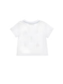 White Baby Tic Tac Toe Fruit Tee