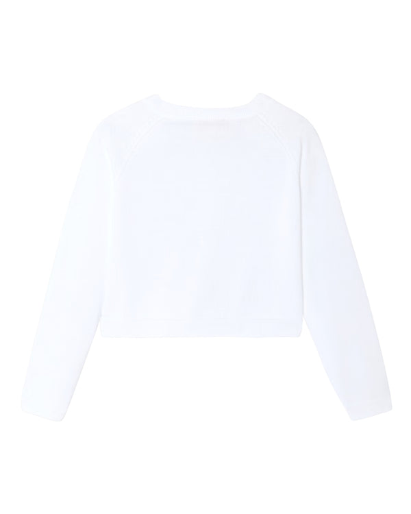 White Donatien Cardigan