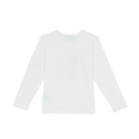 White Fashion Girl Graphic Long Sleeve Tee