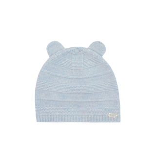 Heather Blue Bear Ears Hat