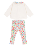 Multicolor Floral Leggings Set