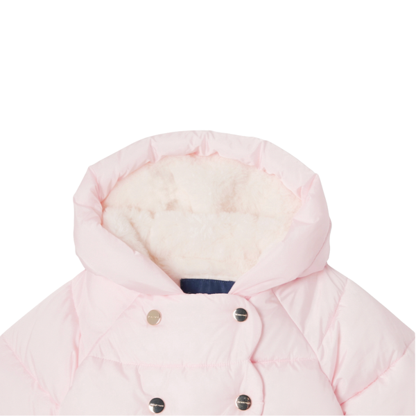 Pink Melie Sherpa Lining Coat