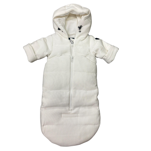 Ivory Knit Snow Suit