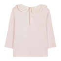 Pale Pink Baby Scallop Collar Top
