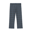 Gray and Blue Plaid Pants