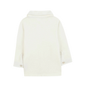 Ivory Jersey Button Down Shirt
