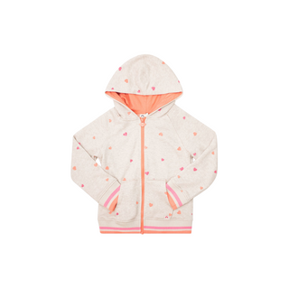 Heather Oatmeal Cozy Raglan Hoodie