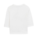 White Baby Robo Dog Long Sleeve Tee
