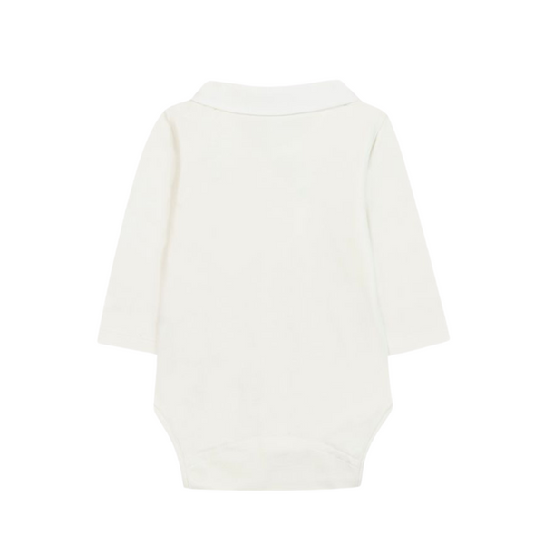 Ivory Bunny Collar Onesie