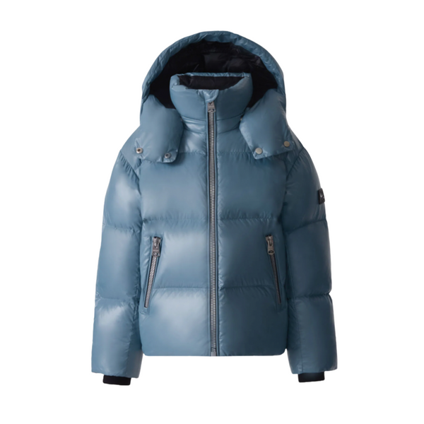 Blue Little Kid Jesse Down Hooded Coat