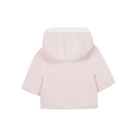 Pale Pink Baby Knit Hooded Coat