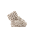 Oatmeal Marled Knit Booties