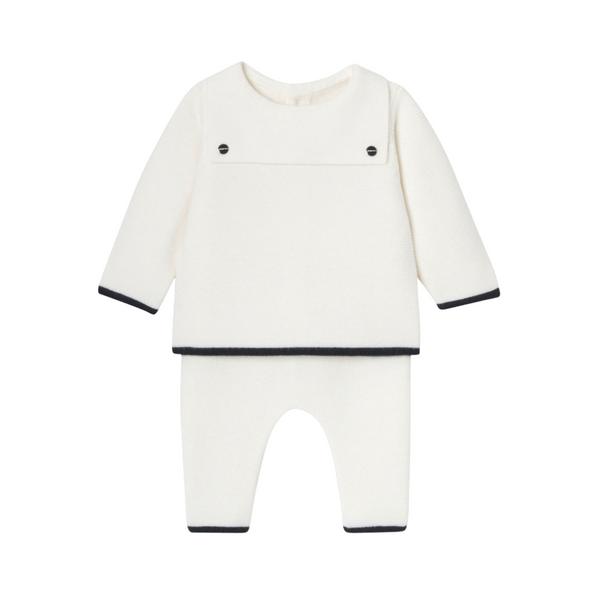 White Othello Bib Ensemble