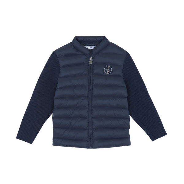 Navy Light Puffer Jacket