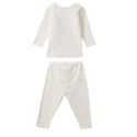 White Baby Gold Cherry Pajama Set