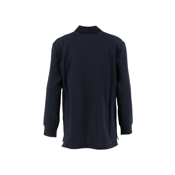 Navy Long Sleeve Regular Fit Polo