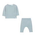 Heather Blue  Knit Ensemble