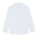 White Linen Button Down Shirt