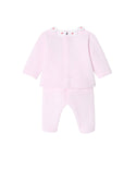 Pink Baby Nostalgie Scallop Collar Ensemble