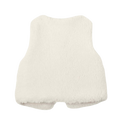 Ivory Baby Faux Fur Vest