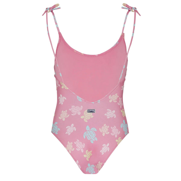 Pink Tortoise Multicolor Swimsuit