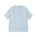 ILG Sky Blue Linen Short Sleeve Shirt