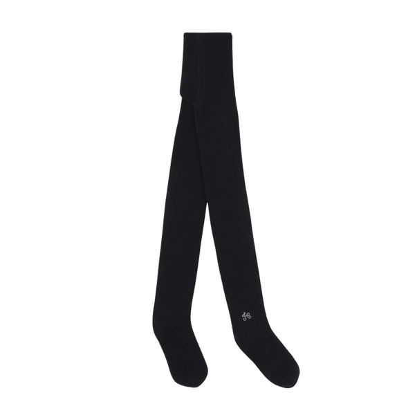 Black Logo Tights