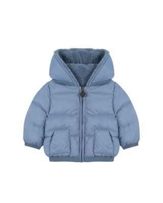 Blue Baby Reversible Puffer Jacket