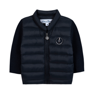 Navy Baby Light Puffer Jacket