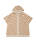 Beige Reversible FF Cape