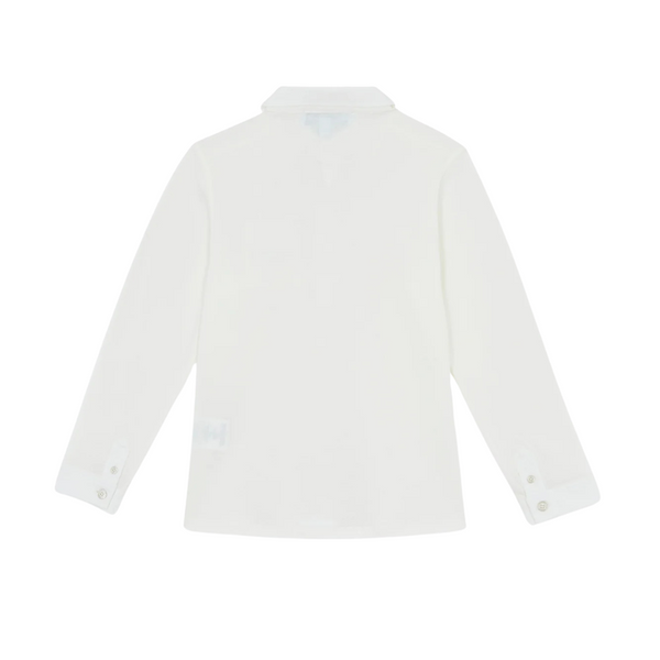 Ivory Pocket Collared Shirt