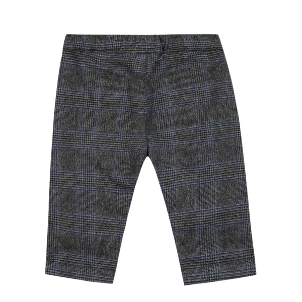 Gray and Blue Plaid Baby Pants